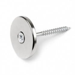 Neodymium magnet cylinder with screw hole with countersunk-head bolt dia.34 x 4 N 80 °C, VMM4-N35