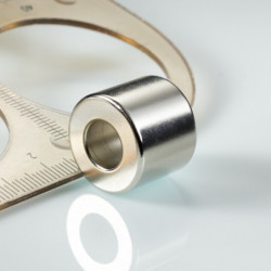 Neodymium magnet ring dia.19,4xdia.9,2x16 N 150 °C, VMM4SH-N35SH