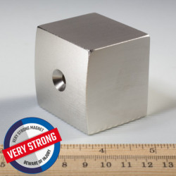Neodymium magnet prism 50x50x45xR157 N 80 °C, VMM10
