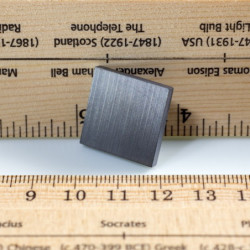 Ferrite magnet prism 20x20x3
