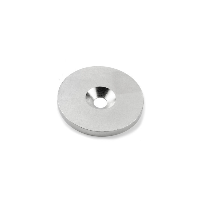 Steel counterpart diam. 34 x 3 mm with screw hole