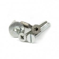 Steel counterpart diam. 34 x 3 mm with screw hole