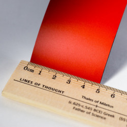 Magnetic band 50x0,6 mm red
