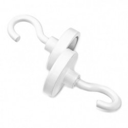 Magnetic lens with a hook (small magnetic hook) diam. 16 N, white