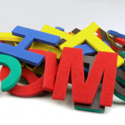 Color magnetic letters, 100 ks