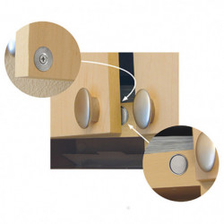 Cabinet latch magnet 15,9 x 6,4 mm