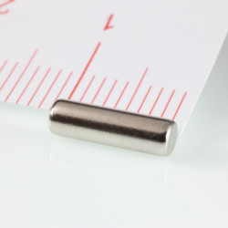 Neodymium magnet cylinder dia.3x10 N 80 °C, VMM4-N35