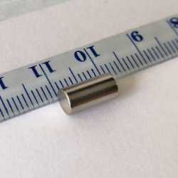 Neodymium magnet cylinder dia.5x10 N 80 °C, VMM8-N45