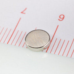 Neodymium magnet cylinder dia.6x1,5 N 80 °C, VMM4