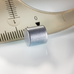 Neodymium magnet cylinder dia.8x8 Z 150 °C, VMM3SH-N33SH