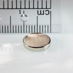 Neodymium magnet cylinder dia.10x2 N 80 °C, VMM7-N42