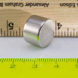 Neodymium magnet cylinder dia.15x10 N 80 °C, VMM7-N42