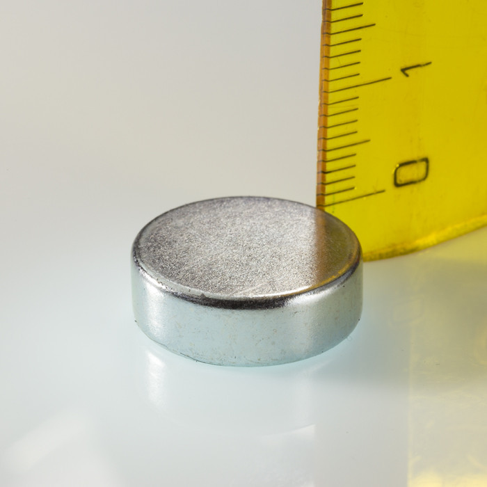 Neodymium magnet cylinder dia.18x6 Z 200°C, VMM3EH-N30EH