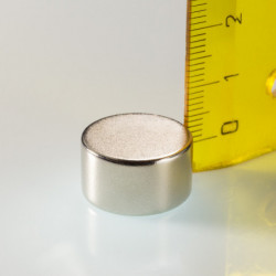 Neodymium magnet cylinder dia.18x10 N 80 °C, VMM5-N38