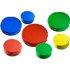 Color ferrite magnets
